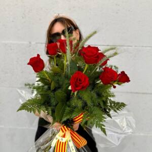 Ram de 12 Roses Sant Jordi