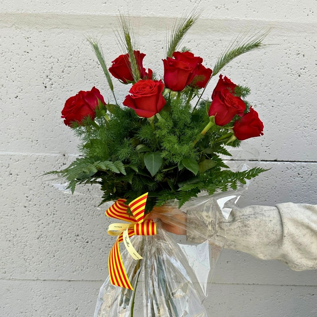 Ram de 6 roses Sant Jordi - Imatge 3