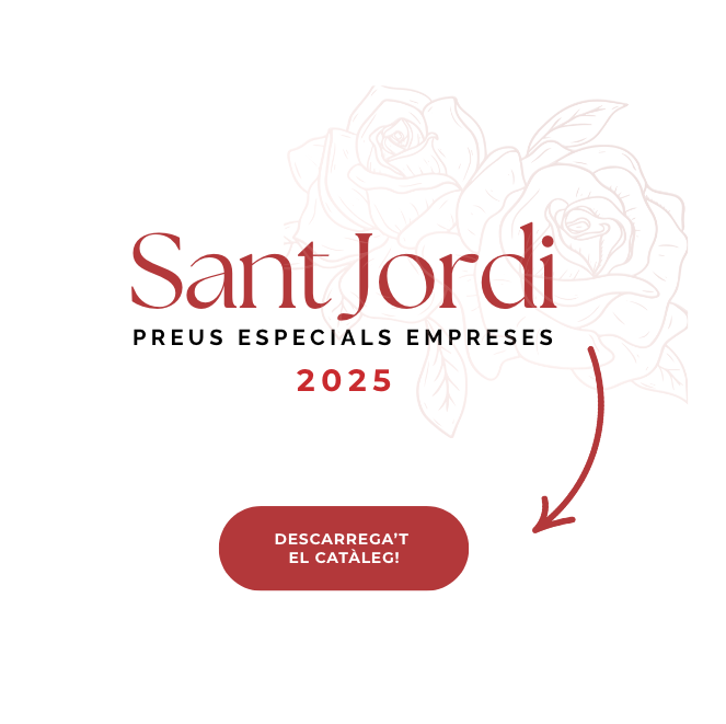 Col·lecció especial de roses per a empreses – Sant Jordi 2025